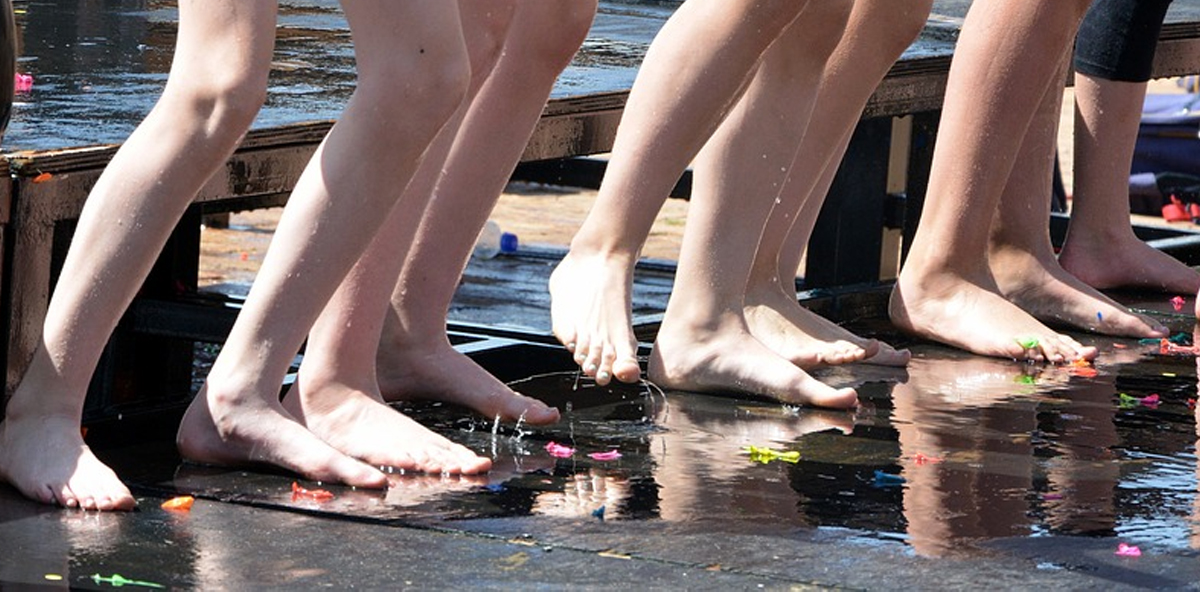 Barfuß laufen ist gesund!