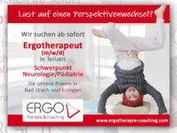 Ergotherapeut (m/w/d) in Teilzeit gesucht